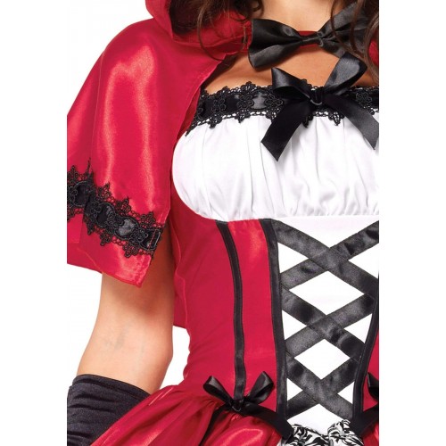 Костюм червоної шапочки Leg Avenue Gothic Red Riding Hood XL в інтернет супермаркеті PbayMarket!