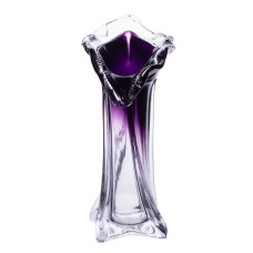 Ваза ручної роботи скляна YIWU Castillo 22 см Фіолетовий (HP-9-8)