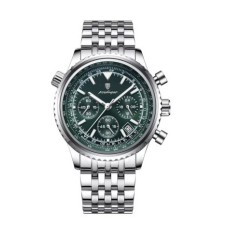 Чоловічий наручний годинник Poedagar Avalon Сріблястий