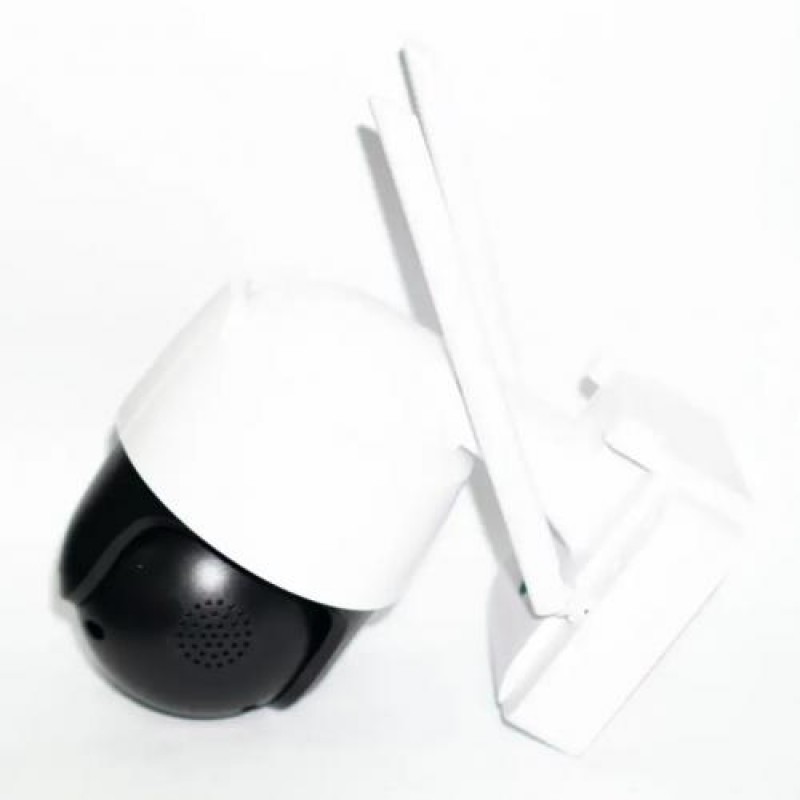 IP камера відеоспостереження RIAS TP8 (v380Pro APP) Wi-Fi 2MP вулична із сонячною панеллю White