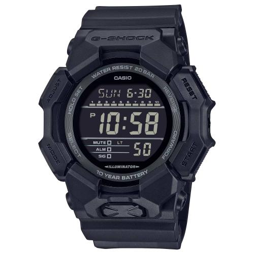 Наручний годинник Casio G-SHOCK GD-010-1A1ER Чорний Наручний годинник Casio G-SHOCK GD-010-1A1ER Чорний