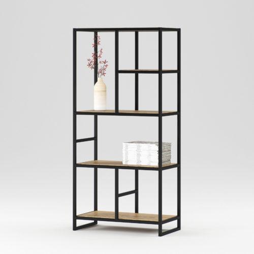 Стелаж GoodsMetall в стилі Лофт 1430х680х350  Стелаж GoodsMetall в стилі Лофт 1430х680х350