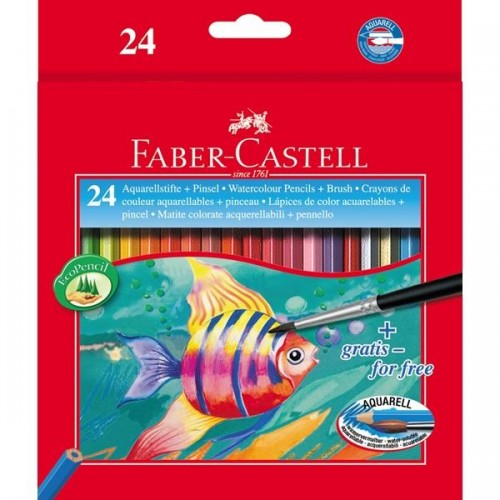 Набір акварельних олівців Faber-Castell 24 кольори в інтернет супермаркеті PbayMarket!
