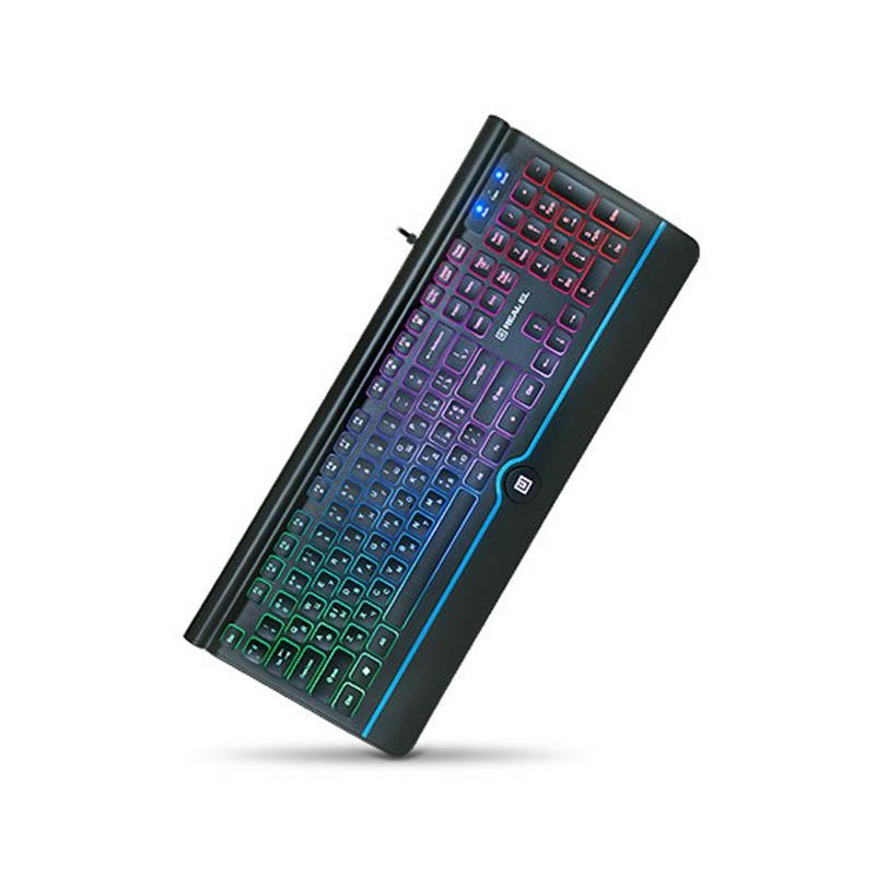 Клавіатура REAL-EL Comfort 8000 Backlit Black USB (EL123100033)