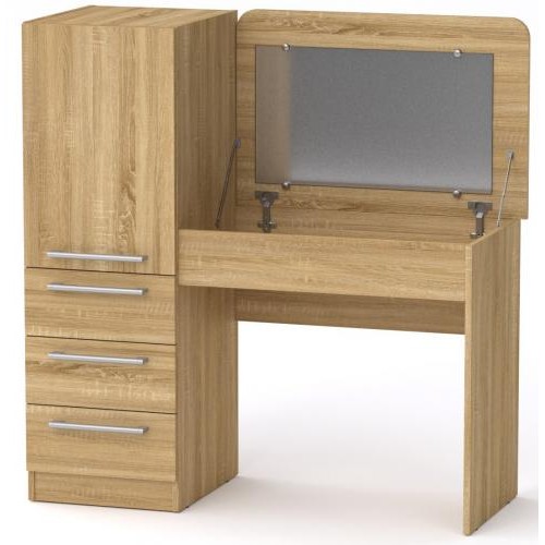 Трюмо-8 Компанит Дуб сонома (116,4х50х120 см) Трюмо-8 Компанит Дуб сонома (116,4х50х120 см)