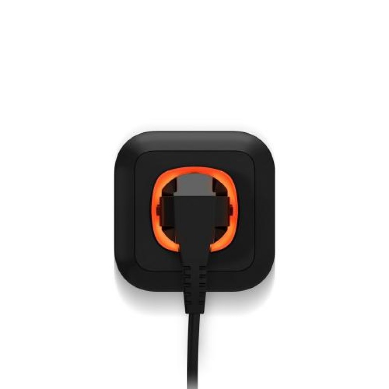 Розумна розетка з лічильником енергоспоживання Ajax Socket чорна