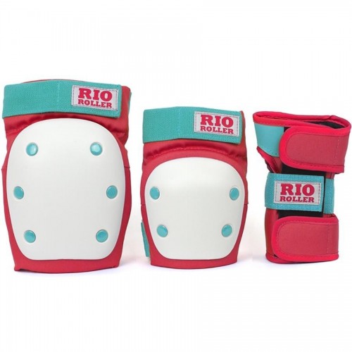 Комплект захисту Rio Roller Triple Pad Set S Red-mint в інтернет супермаркеті PbayMarket!