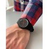 Наручний годинник чоловічий Skmei Rubber Black II 9068 Чорний (486)