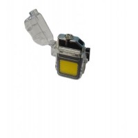 Запальничка акумуляторна спіральна X-LED 2в1 USB + кишеньковий LED ліхтарик 9258 Запальничка акумуляторна спіральна X-LED 2в1 USB + кишеньковий LED ліхтарик 9258