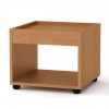 Стіл журнальний МГ-6 тумба-1 Компаніт Бук (42х42х35 см)
