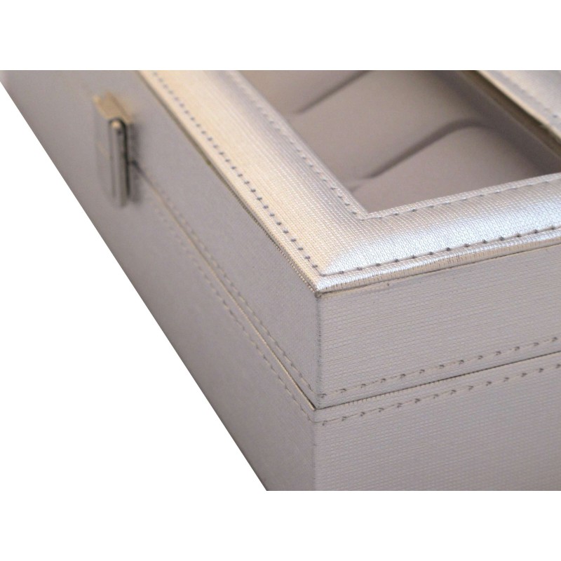 Скринька для зберігання годинників Craft 6PU.SL Сріблястий