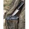 Ніж туристичний Gorillas BBQ Помічник ручна робота сталь 65г KN185 (5383)