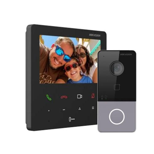 Комплект відеодомофона Hikvision DS-KH6110-WE1 + DS-KV6113-WPE1С Комплект відеодомофона Hikvision DS-KH6110-WE1 + DS-KV6113-WPE1С