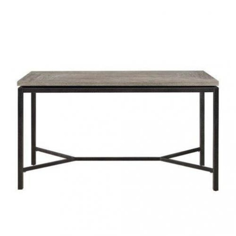 Обідній стіл у стилі Loft NS-1133 780x1200x650 мм Черный