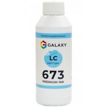 Чорнило Galaxy 673 Epson 500 мл Light Cyan (10493)