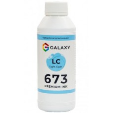 Чорнило Galaxy 673 Epson 500 мл Light Cyan (10493)