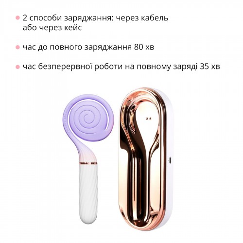 Пульсатор з вакуумною стимуляцією Otouch LOLLIPOP Purple в інтернет супермаркеті PbayMarket!