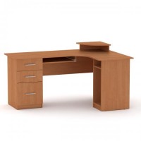 Стіл кутовий Компаніт СУ 3 160х110х87 см Вільха Стіл кутовий Компаніт СУ 3 160х110х87 см Вільха