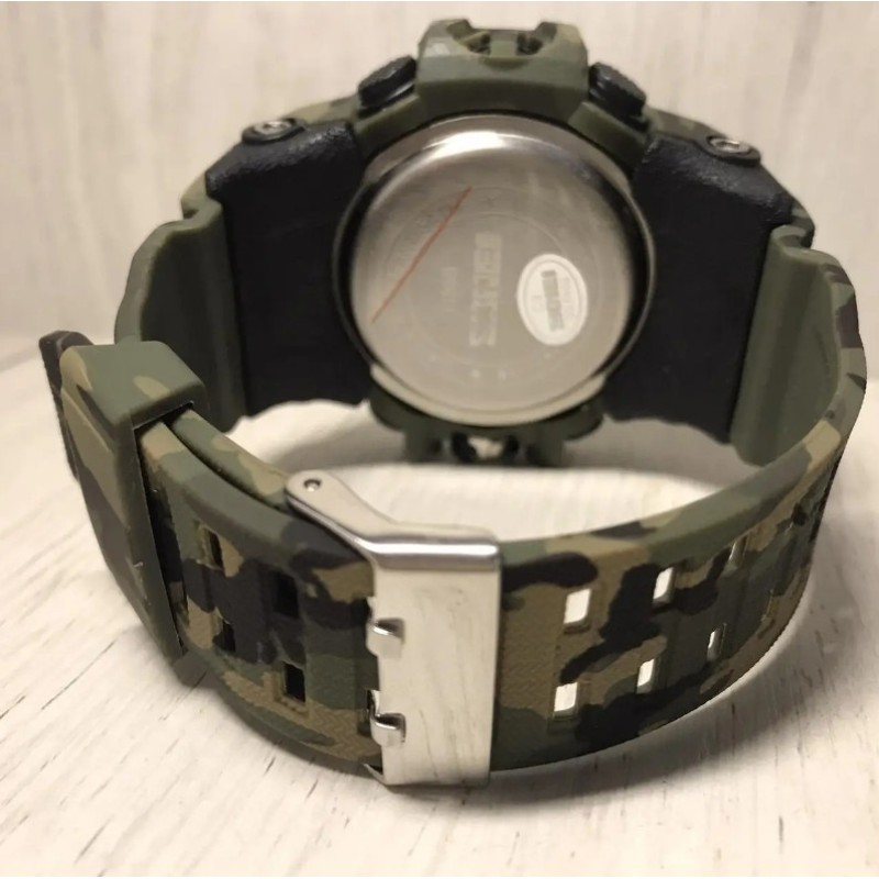 Чоловічий годинник Skmei Hamlet 1155 Зелений камуфляж