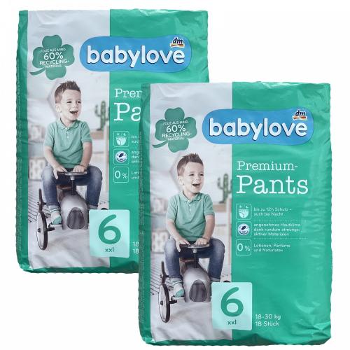 Підгузки-трусики Babylove Premium 6 xxl 18-30 кг 36 шт в інтернет супермаркеті PbayMarket!