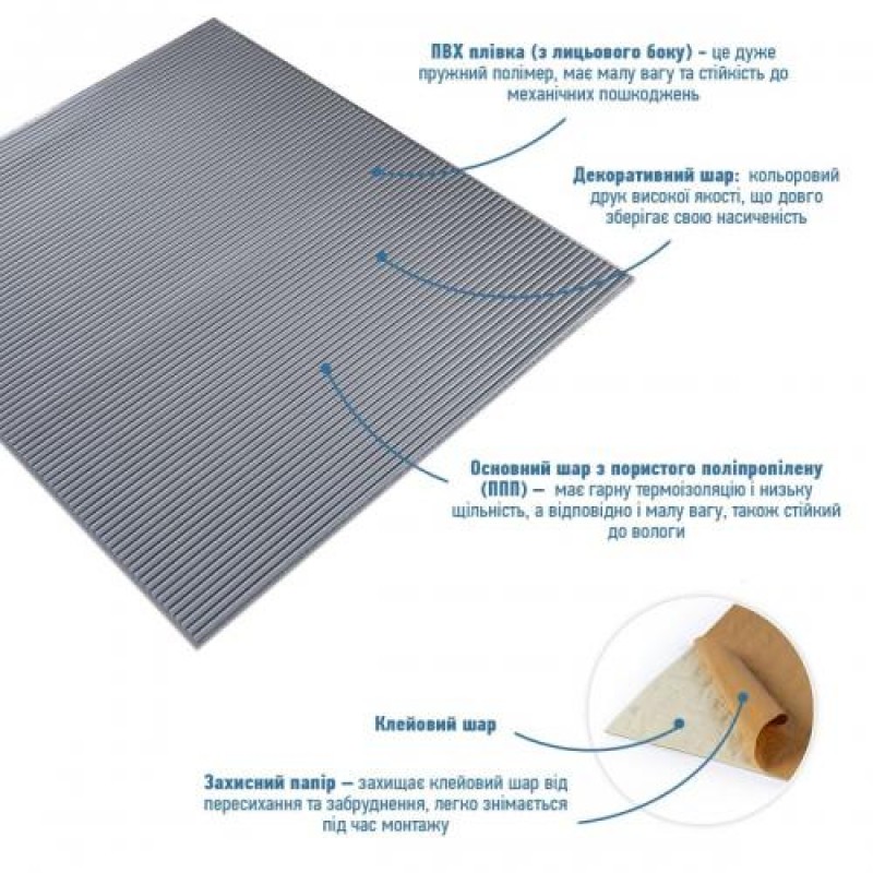 Панель 3D Silver 700*700*4мм (D) Sticker Wall SW-00001952