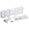 Годинник настільний No Brand LED від USB Білий (300096)