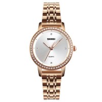 Годинник жіночий класичний Skmei 1311 Malibu Золотистий