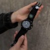 Чоловічий наручний годинник BESTA Life Pro з компасом Чорний