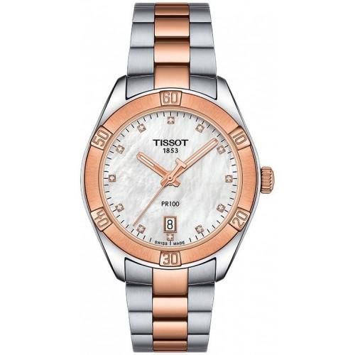 Годинник Tissot PR 100 Sport Chic T101.910.22.116.00 Годинник Tissot PR 100 Sport Chic T101.910.22.116.00