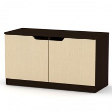 Тумба для взуття Компаніт ТО 13 Венге комбі (90х38х50 см)