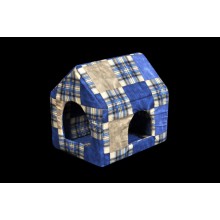 Будиночок-лежак (лежанка) для котів та собак Мур-Мяу  Будиночок-лежак (лежанка) для котів та собак Мур-Мяу