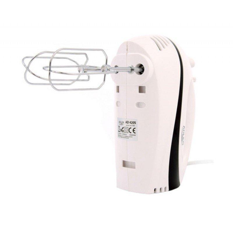 Міксер ручний Adler AD 4205 black/white