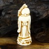 Статуетка Netsuke Нецке Шоусін з палицею Гіпс 6.2x2x2.1 см Бежевий (00653) в інтернет супермаркеті PbayMarket!