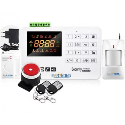 Комплект сигналізації GSM Alarm System GSM40A plus Білий (UUGJRNN885SVVVD) Комплект сигналізації GSM Alarm System GSM40A plus Білий (UUGJRNN885SVVVD)