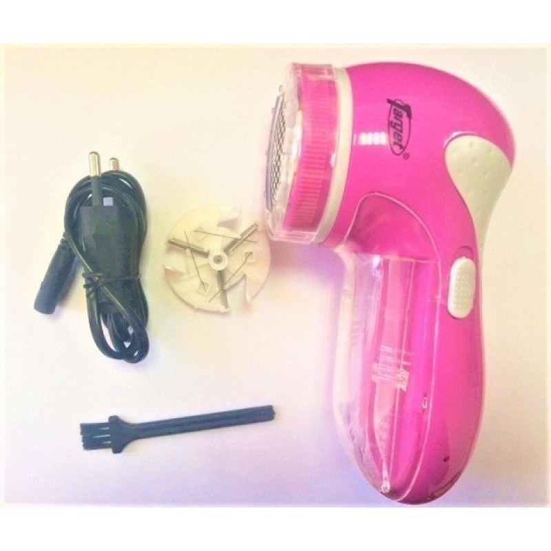 Машинка для стрижки катишків акумуляторна з запасним ножем Target TG-7755 3 Вт Рожевий