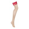 Панчохи під пояс із широким мереживом Obsessive Lacelove stockings XL/2XL в інтернет супермаркеті PbayMarket!