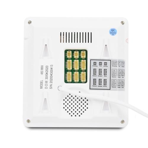Комплект відеодомофону BCOM BD-480M White Kit: відеодомофон 4 Комплект відеодомофону BCOM BD-480M White Kit: відеодомофон 4