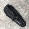 Браслет кресало свисток паракорд для виживання туристичний тактичний Paracord 24,5*2,5 см чорний ( X7-022 )