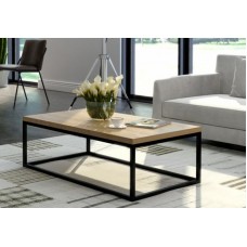 Кавовий журнальний столик у стилі Loft NS-614 430x1200x500 мм Черный
