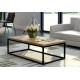 Кавовий журнальний столик у стилі Loft NS-614 430x1200x500 мм Черный