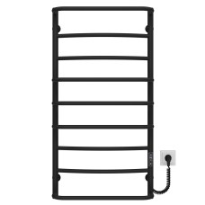 Рушникосушарка електрична Аквамікс П9 500х1000 Deffi Чорний JD03 (C.AM.100.50.9.E.B.R.1)