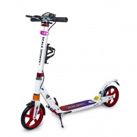 Двоколісний самокат Scale Sports SS-10 White ручне гальмо Led-ліхтарик 780773986