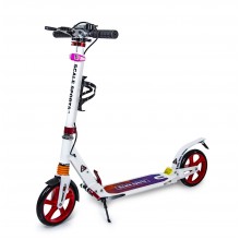 Двоколісний самокат Scale Sports SS-10 White ручне гальмо Led-ліхтарик 780773986