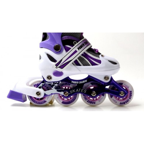 Роликові ковзани Power Champs 29-33 Violet (2026252347-S) Роликові ковзани Power Champs 29-33 Violet (2026252347-S)