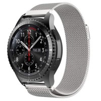 Ремінець BeWatch міланська петля для Samsung Galaxy Watch 46 мм Срібло (1020205.2) Ремінець BeWatch міланська петля для Samsung Galaxy Watch 46 мм Срібло (1020205.2)