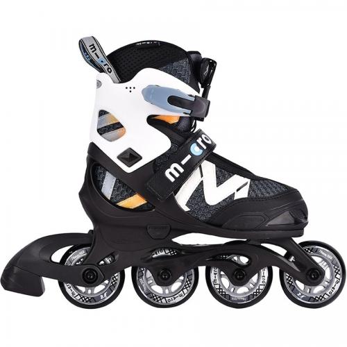 Ролики дитячі Micro NEW Shaper 29-32 Чорний-Сірий