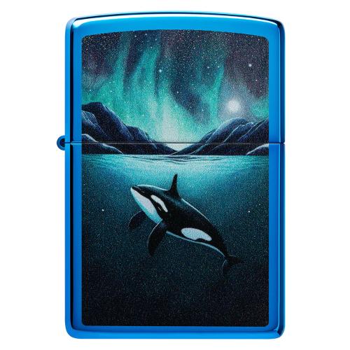 Запальничка бензинова Zippo Whale Design (48984) Запальничка бензинова Zippo Whale Design (48984)