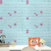 Самоклеюча 3D панель Sticker Wall SW-00001362 Блакитні кульбаби 700х770х4мм