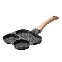 Сковорода для сніданку алюмінієва Breakfast 19x19x2 см Сірий (HP39571C)