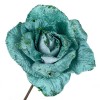 Декоративна квітка Elisey Зимова троянда 22 см Зелений (6009-045) в інтернет супермаркеті PbayMarket!